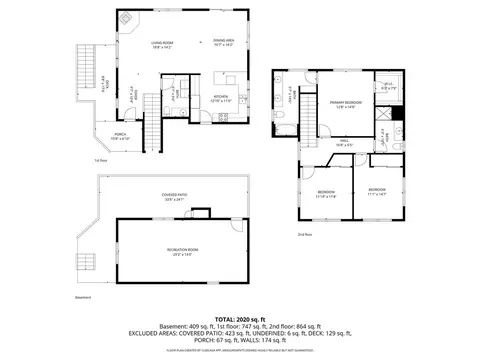 Floorplan - 2515 Shoreline, Bradley, CA 93426 photo 4 of 7