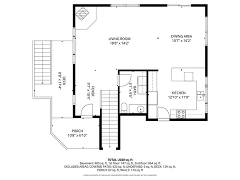 Floorplan - 2515 Shoreline, Bradley, CA 93426 photo 2 of 7
