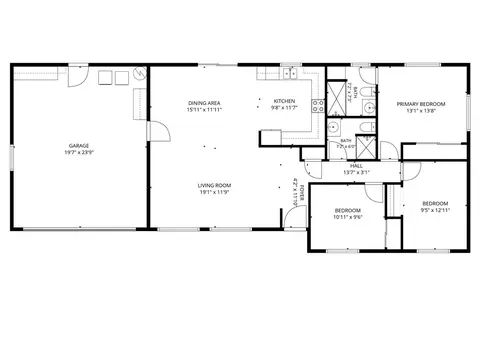 Floorplan - 7950 San Clemente, Atascadero, CA 93422 photo 1 of 1