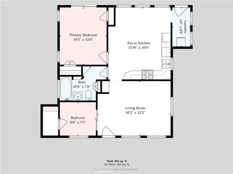 Floorplan - 125 Capitol Hl, Paso Robles, CA 93446 photo 1 of 1