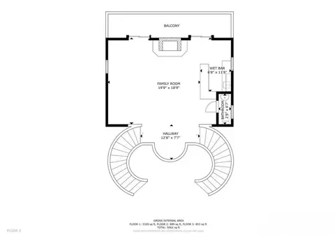 Floorplan - 858 Fox Tower Way, Big Bear Lake, CA 92315 photo 1 of 3