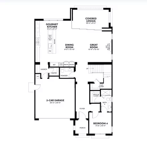 Floorplan - 541 Peninsula, Irvine, CA 92602 photo 1 of 2