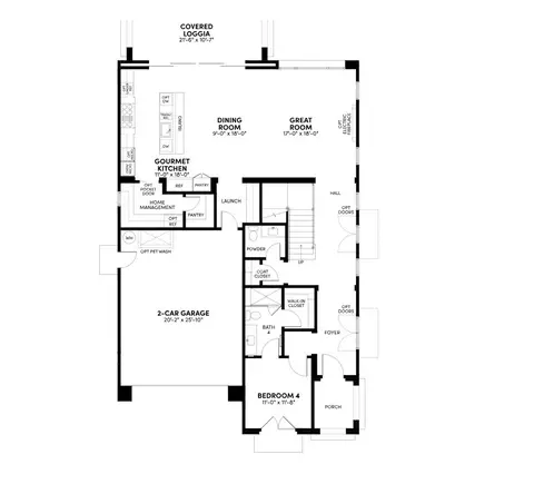 Floorplan - 552 Peninsula, Irvine, CA 92602 photo 1 of 2