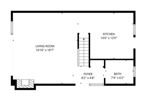 Floorplan - 189 Moreno Ln, Sugarloaf, CA 92386 photo 2 of 3