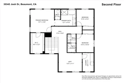 Floorplan - 35342 Josh Dr, Beaumont, CA 92223 photo 2 of 2