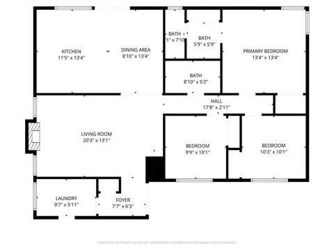Floorplan - 2111 Whitestone Dr, Riverside, CA 92506 photo 1 of 2