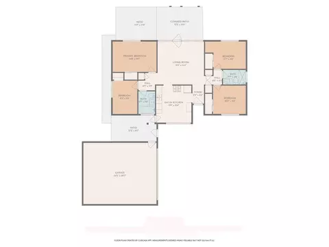 Floorplan - 6852 Trask Ave, Westminster, CA 92683 photo 1 of 1