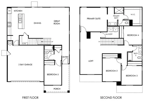 Floorplan - 11521 Ballesteros Dr, Beaumont, CA 92223 photo 1 of 1