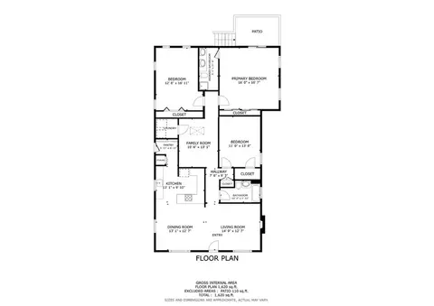 Floorplan - 156 S Berkeley Ave, Pasadena, CA 91107 photo 1 of 1