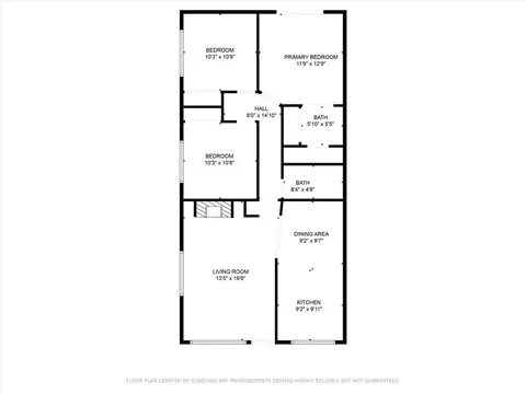 Floorplan - 402 E Glendale Dr, Orange, CA 92865 photo 1 of 2