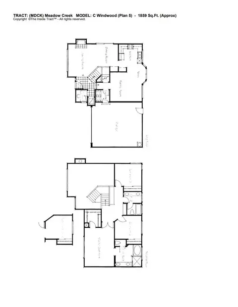 Floorplan - 8227 E Candleberry Cir, Orange, CA 92869 photo 1 of 1