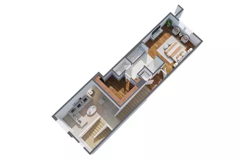 Floorplan - 83 Waldorf, Irvine, CA 92612 photo 1 of 3