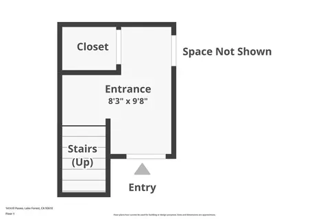 Floorplan - 1414 El Paseo, Foothill Ranch, CA 92610 photo 1 of 3