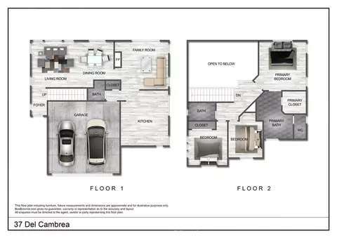 Floorplan - 37 Del Cambrea, Irvine, CA 92606 photo 1 of 1