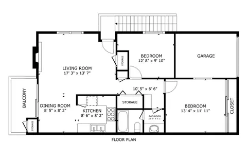 Floorplan - 549 N Springbrook N, Irvine, CA 92614 photo 1 of 1