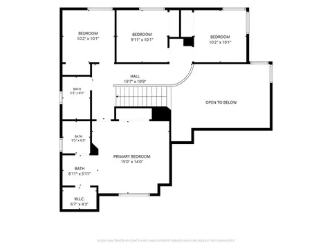 Floorplan - 1404 Springline Dr, Palmdale, CA 93550 photo 2 of 3