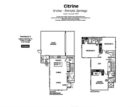 Floorplan - 67 Kestrel, Irvine, CA 92618 photo 1 of 1