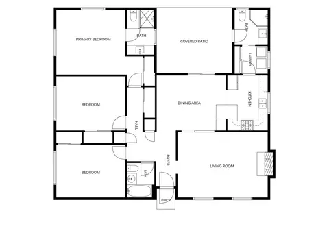 Floorplan - 116 E Hoover, Orange, CA 92867 photo 1 of 1