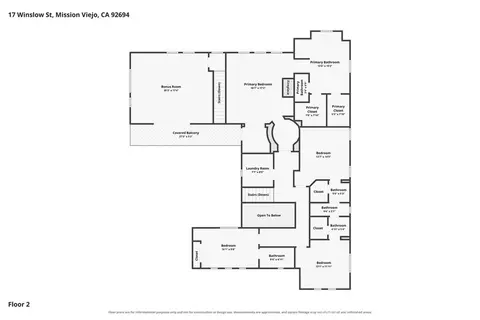 Floorplan - 17 Winslow, Ladera Ranch, CA 92694 photo 3 of 3