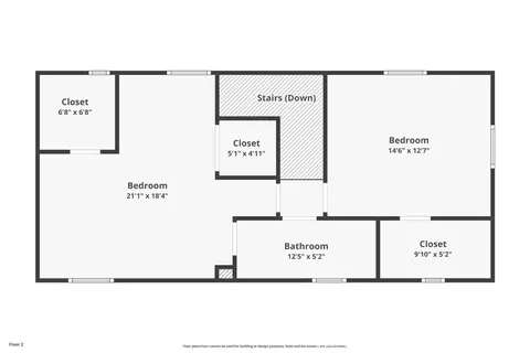 Floorplan - 2542 E Madison St, Carson, CA 90810 photo 2 of 3