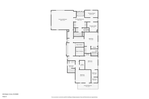 Floorplan - 66 Eclipse, Irvine, CA 92620 photo 2 of 3