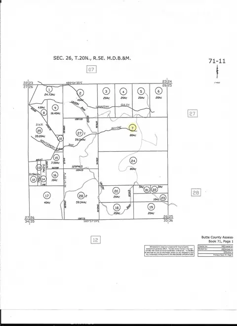 0 Union Bar Rd, Feather Falls, CA 95966