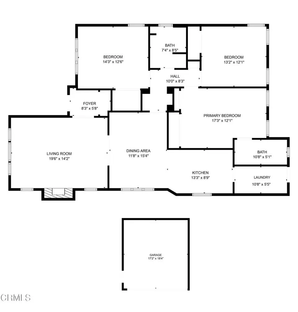 Floorplan - 4822 6th Ave, Los Angeles, CA 90043 photo 1 of 3