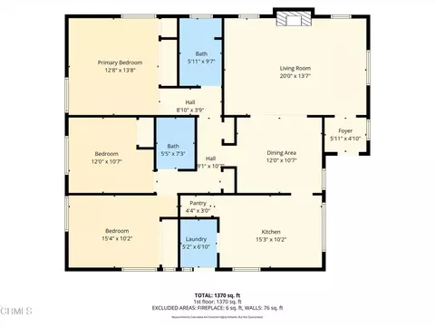 Floorplan - 1932 E Washington Blvd, Pasadena, CA 91104 photo 1 of 1