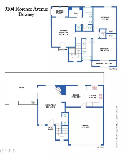 Floorplan - 9104 Florence Ave, Downey, CA 90240 photo 1 of 1