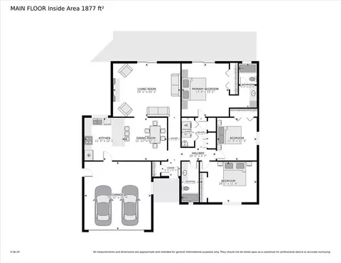 Floorplan - 834 Nicklaus, Paso Robles, CA 93446 photo 1 of 1