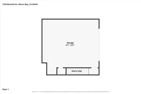 Floorplan - 1378 Berwick, Morro Bay, CA 93442 photo 4 of 5