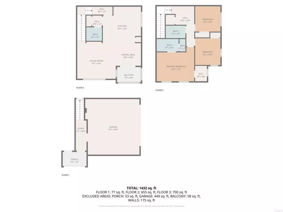 Floorplan - 1270 Paseo Seabreeze #26, San Diego, CA 92154 photo 3 of 4