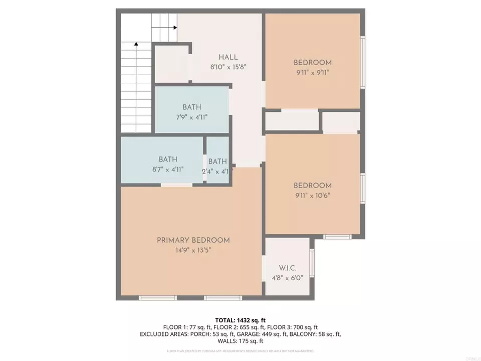 Floorplan - 1270 Paseo Seabreeze #26, San Diego, CA 92154 photo 2 of 4