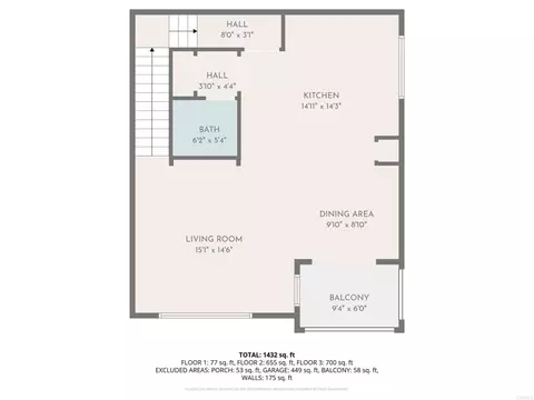 Floorplan - 1270 Paseo Seabreeze #26, San Diego, CA 92154 photo 1 of 4