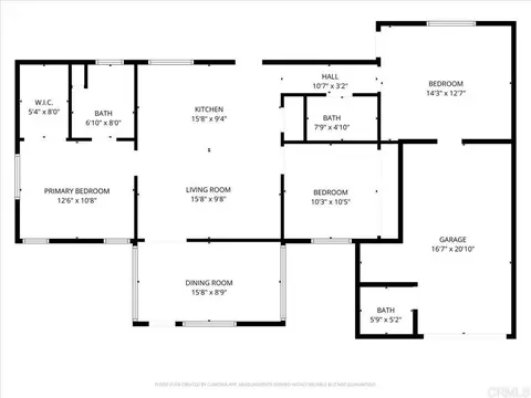 Floorplan - 29824 Oak Dr, Campo, CA 91906 photo 1 of 1