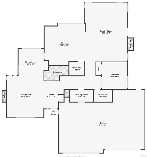 Floorplan - 11592 Shadow Ranch Rd, La Mesa, CA 91941 photo 1 of 2