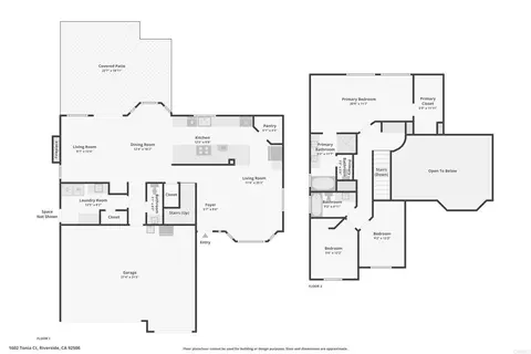 Floorplan - 1602 Tonia Ct, Riverside, CA 92506 photo 1 of 1