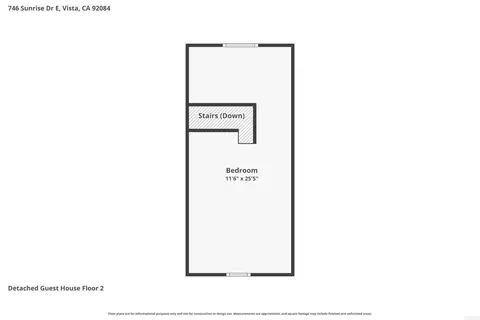 Floorplan - 746 Sunrise Dr E, Vista, CA 92084 photo 5 of 5