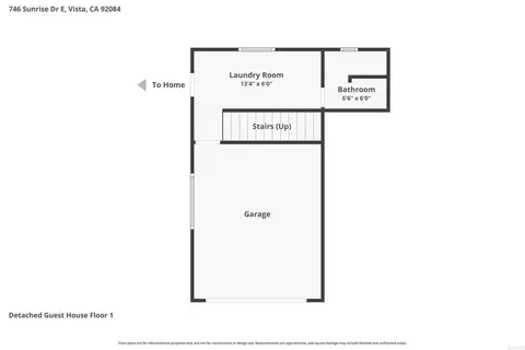 Floorplan - 746 Sunrise Dr E, Vista, CA 92084 photo 4 of 5