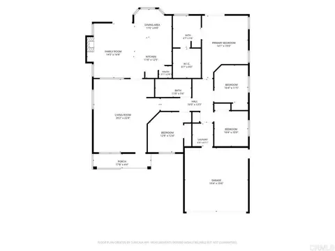 Floorplan - 1288 Buckwheat Trl, Campo, CA 91906 photo 1 of 1