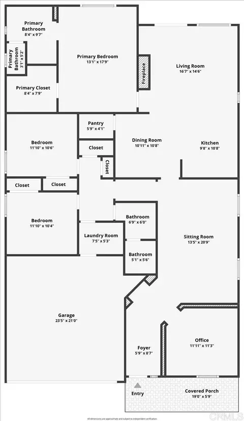 Floorplan - 5128 Eliot, Oceanside, CA 92057 photo 1 of 1
