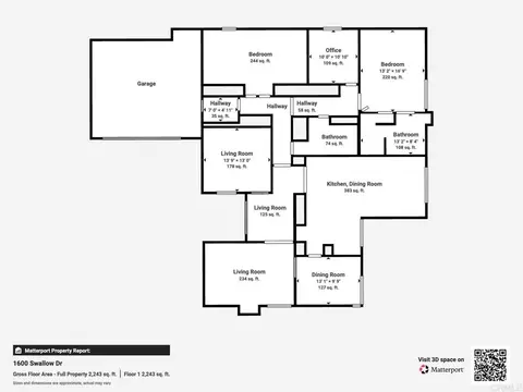 Floorplan - 1600 Swallow Dr, El Cajon, CA 92020 photo 1 of 1