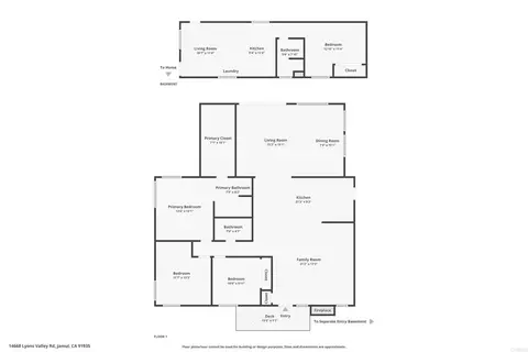Floorplan - 14668 Lyons Valley Rd, Jamul, CA 91935 photo 1 of 1