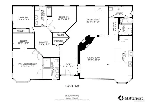 Floorplan - 9508 Cypress St, Lakeside, CA 92040 photo 1 of 1