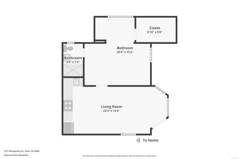 Floorplan - 1477 Montgomery Dr, Vista, CA 92084 photo 2 of 3