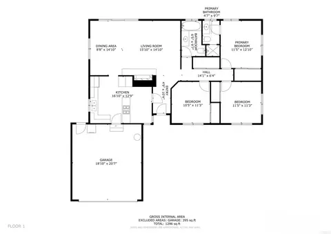 Floorplan - 4096 Yale Ave, La Mesa, CA 91941 photo 1 of 1