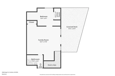 Floorplan - 23840 Zuger Dr, Crestline, CA 92325 photo 1 of 4