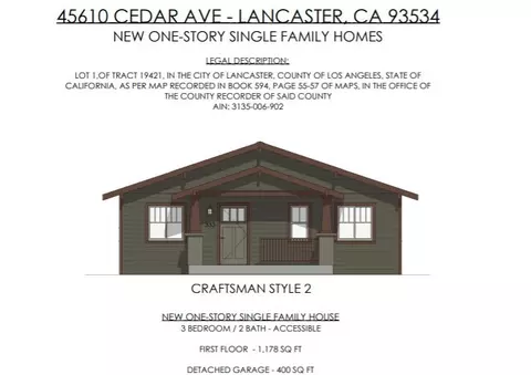 45610 Cedar Ave, Lancaster, CA 93534
