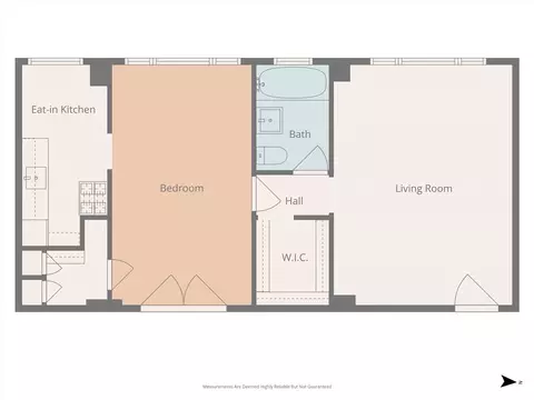 Floorplan - 1030 E Ocean #308, Long Beach, CA 90802 photo 1 of 1