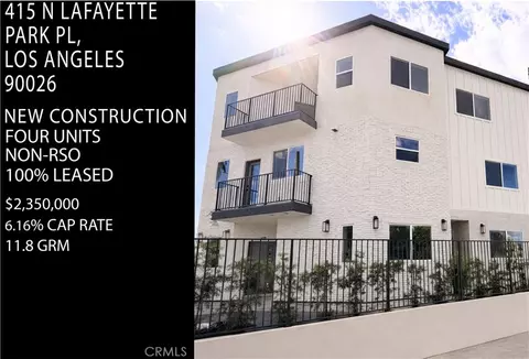 415 N La Fayette Park, Los Angeles, CA 90026